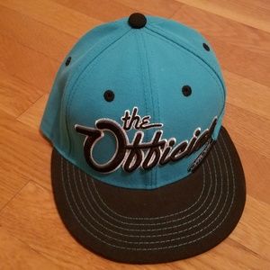The Officials Teal snapback hat